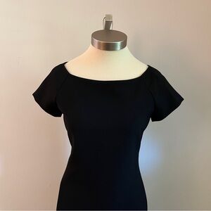 Zara Woman black formal fitted dress